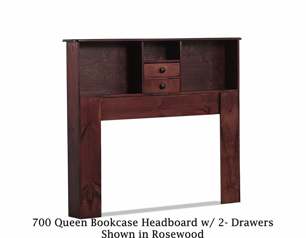 700 Queen Bookcase Headboard