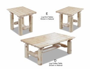 New 2015 Page 8 Log Coffee Tables