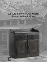 Page 20 32 inch Dry Sink Blackwash