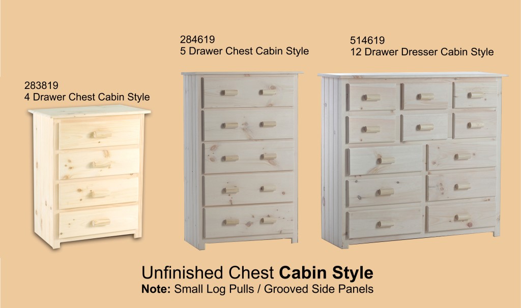 Unfinished Chest Cabin Style Page 5