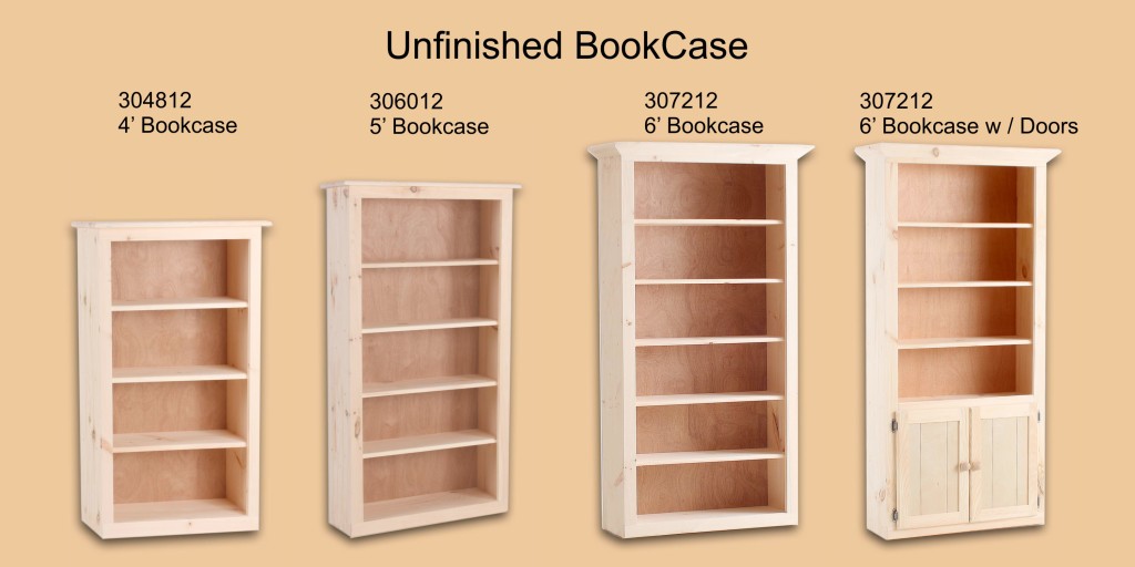 Unfinished Page 10 Bookcase